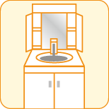 洗面所イラスト